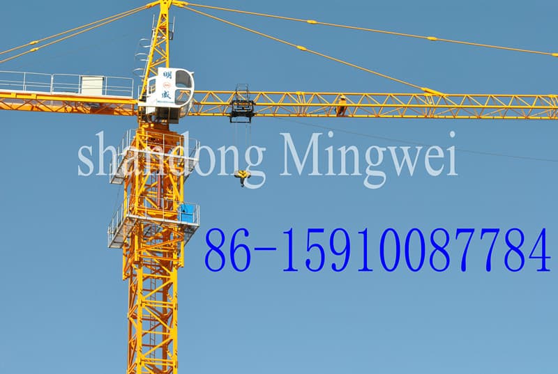 Construction Self_Erecting Tower Crane Qtz63 _TC5610_